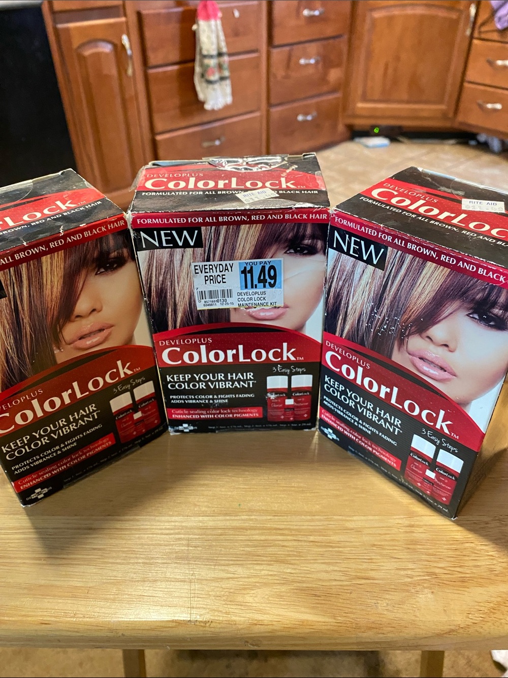 ColorLock Hair Color Maintenance Kit for Brown, Red, & Black NIB